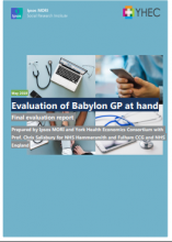 Evaluation of Babylon GP at hand: Final evaluation report 